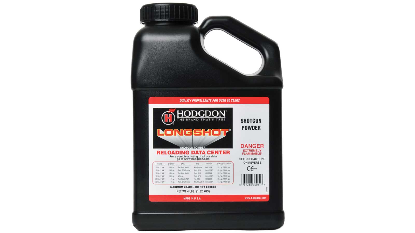 Hodgdon Longshot 4lb