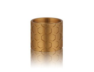 Backup Tactical, Honeycomb, Rifle Thread Protector, 223Rem, Flat Dark Earth Finish, 1/2 x 28 RH