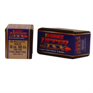 Barnes Tipped TSX .30Cal .308"168gr