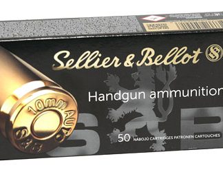 Sellier & Bellot, Pistol, 10MM, 180 Grain, Full Metal Jacket, 50 Round Box