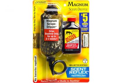 WRC Deer Lure Active Scrape/Scrape Dripper Combo 4oz