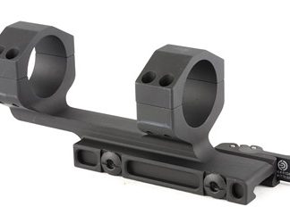 Midwest Industries, QR Ring Mount, 34MM, Black, 1.5" Offset, Fits Picatinny Rail