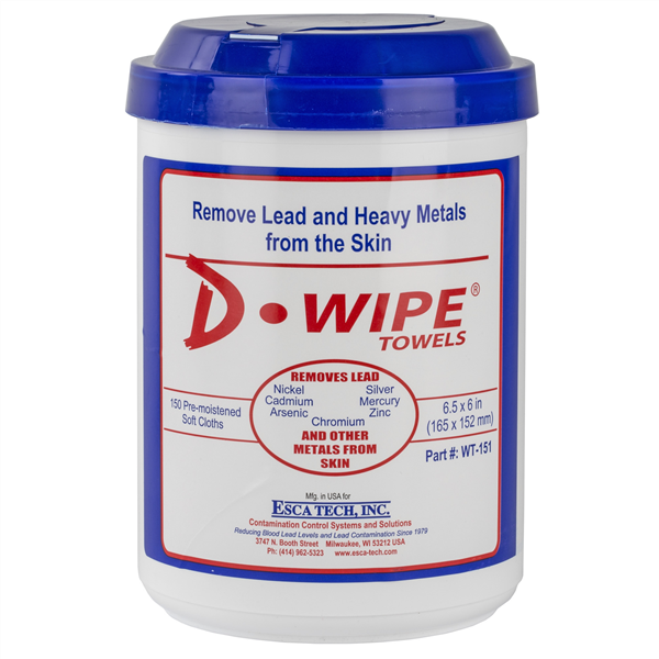 D-Wipe 150Ct Count Canisters