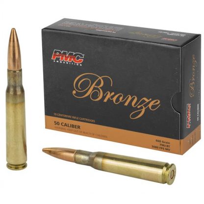 PMC 50 BMG 660GR FMJ 10 Rds