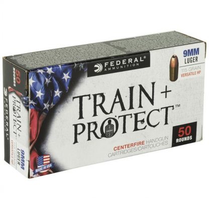 Federal Train & Protect 9MM 115GR VHP