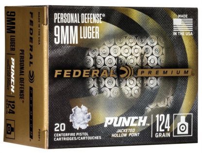 Fedral Punch 9mm 124GR