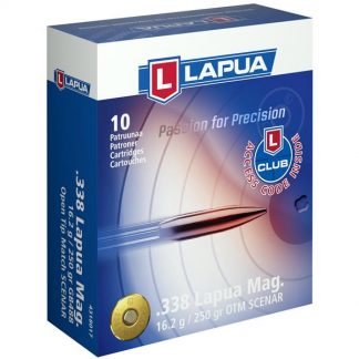 Lapua .338 Lapua Mag 250GR Open Tip Match SCENAR