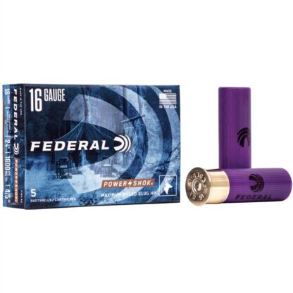 Federal 16GA PowerShock  4/5oz Slug5