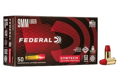 Federal 9MM 150GR Syntech