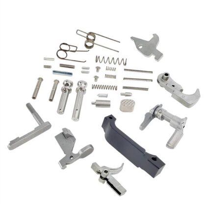 Saltwater Arms Barracuda™ AR15 Stainless Steel Lower Parts Kit—Complete, No Grip