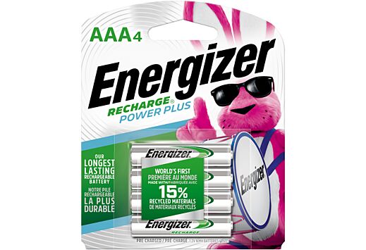 Energizer Rechargable AAA x4