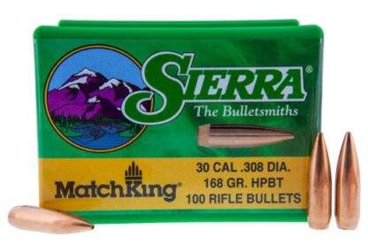 Sierra 30 CAL .308 168 GR HPBT