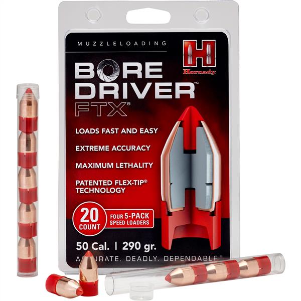 Hornady Bore Driver FTX 50 Cal 290GR