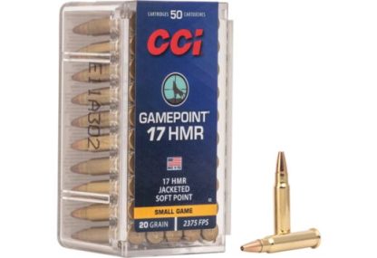 CCI .17 HMR 17gr JHP