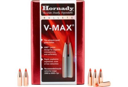 Hornady V-Max 22 Cal 55GR 100CT