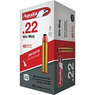 Aguilla 22WMR 40GR JSP  50RD