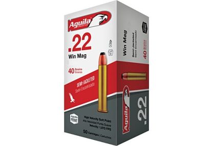 Aguilla 22WMR 40GR JSP  50RD