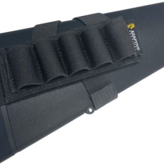 Adaptive Tactical Stock Mounted Shotshell Carrier, Black