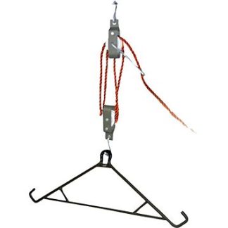 HME Skinning Gambrel & Hoist 4:1 Ratio, 3/8" 500lbs