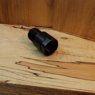 7/16″×24 RH (female) to 1/2″×28 RH (male) Thread Adapter