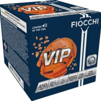 Fiocchi VIP 410 2.5" 1/2oz #7.5 1250fps 25rd