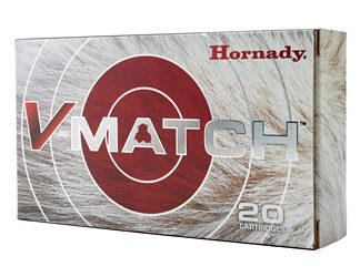 Hornady, V-MATCH, 6.5 Creedmoor, 100 Grain, ELD-VT, 20 Round Box