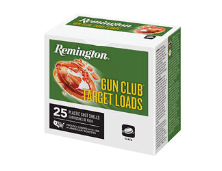 Remington, Gun Club, Target Loads, 20 Gauge, 2.75", #7.5, 2.5 Dram, 7/8 oz, Shotshell, 25 Round Box