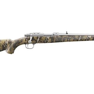Ruger 77/44 .44 Mag, SS, SYN, with Rings, Threaded