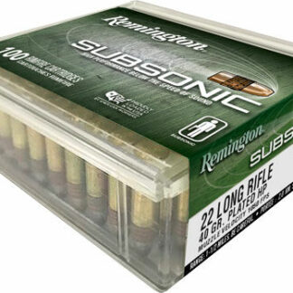 Remington Subsonic 22LR 40GR Plated HP