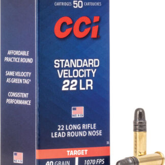 CCI Standard Velocity 22LR 40GR 50Rds