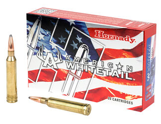 Hornady, American Whitetail, 7MM Remington Magnum, 139 Grain, Soft Point, InterLock