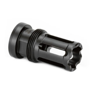 Taper Mount Closed Tine Flash Hider 5/8x24, 30 Cal