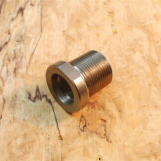 7/16″×28 RH (female) to 5/8″×24 RH (male) Stainless Thread Adapter